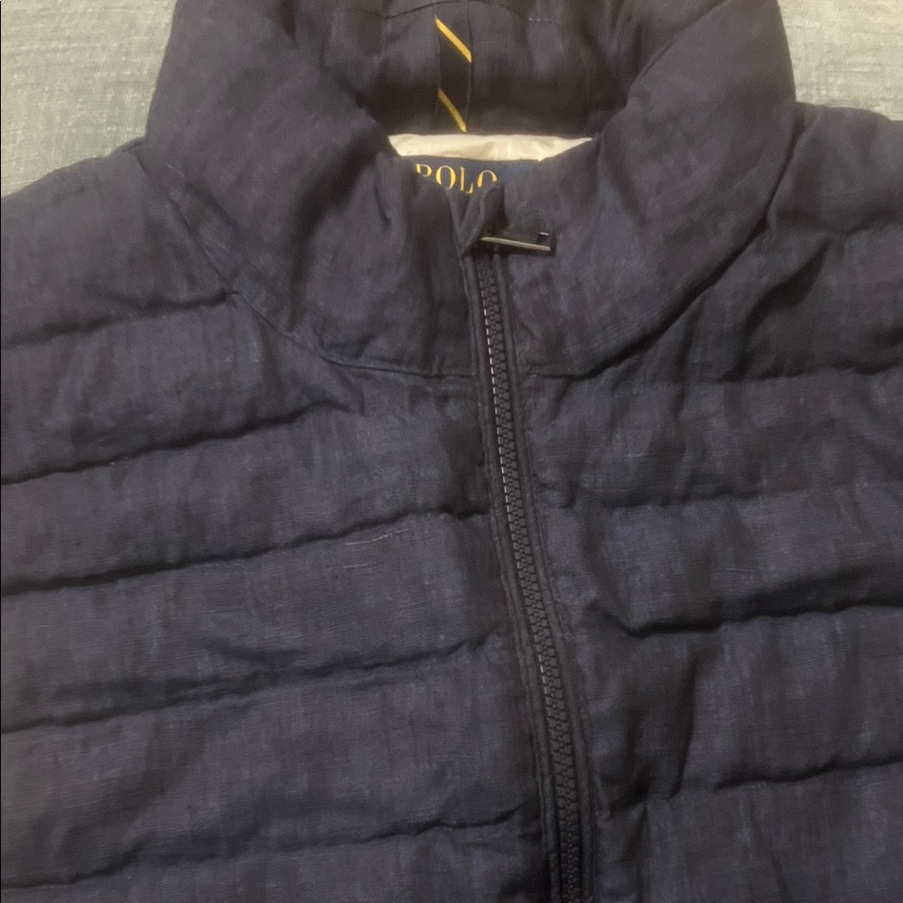 Polo by Ralph Lauren Men's Dark Blue Puffer Jacket